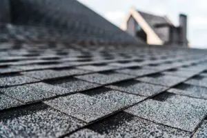 Close-up of shingles on a roof in Central Florida