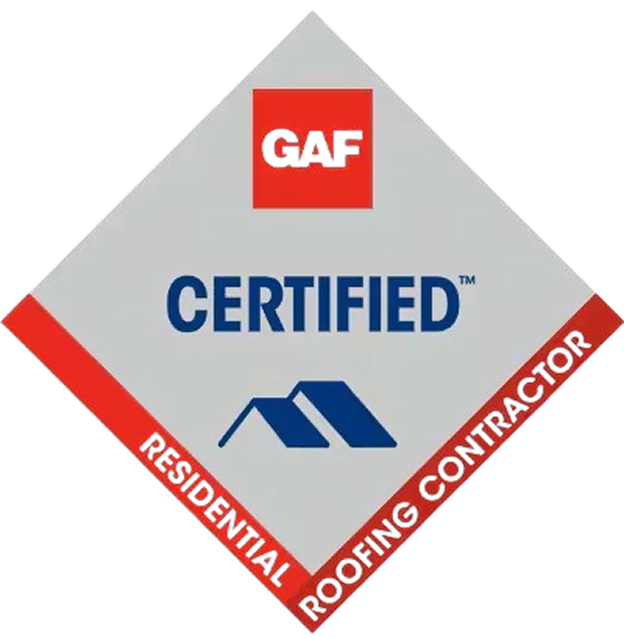 GAF Certified Residential Roofing Contractor Badge