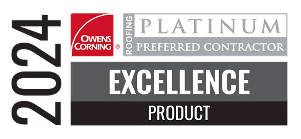 2024 Owens Corning Excellence Product Badge