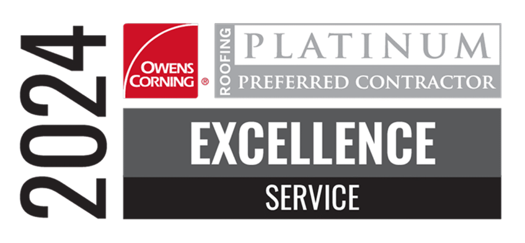 2024 Owens Corning Excellence Service Badge